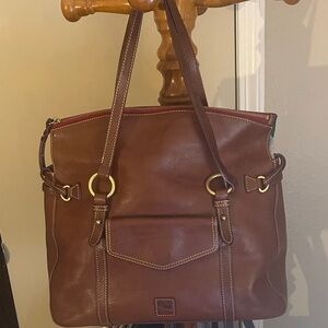 Dooney & Bourke Leather Florentine Travel Work Everyday Bag by Dooney & Bourke